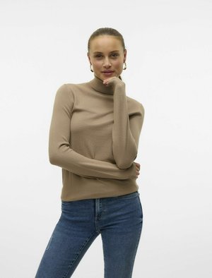 Vero Moda VMHAPPINESS - Pullover - silver mink