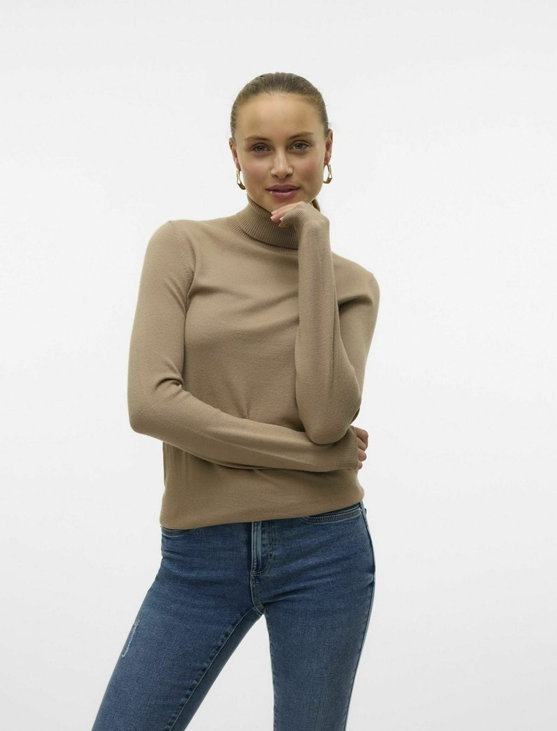 Vero Moda VMHAPPINESS - Pulover - silver mink