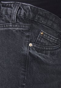 Anna Field MAMA Nosečniške kavbojke -  black denim