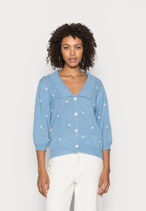 NUSHERIDAN CARDIGAN - Cardigan - della robbia blue