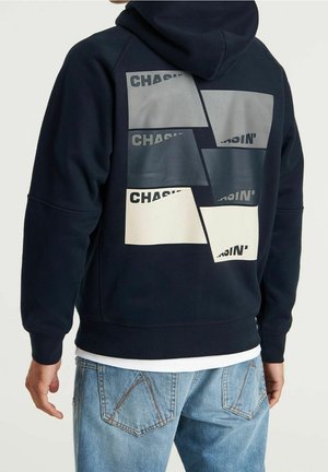 Sweat à capuche - dark blue