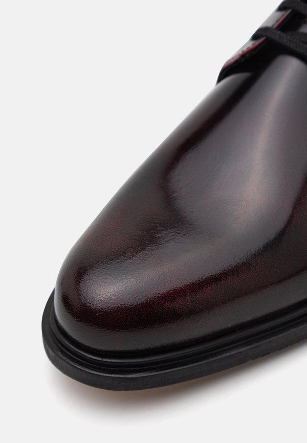LEATHER - Lace-ups - bordeaux3