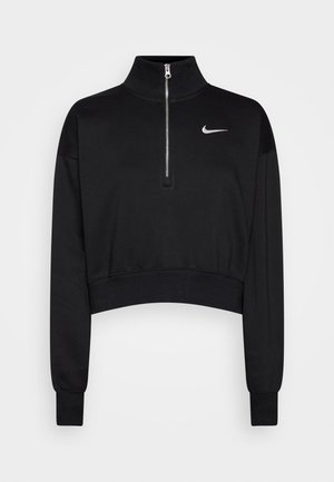 Nike Sportswear CROP - Sweatshirt - black
