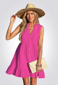 Cupshe Jurk - neon pink