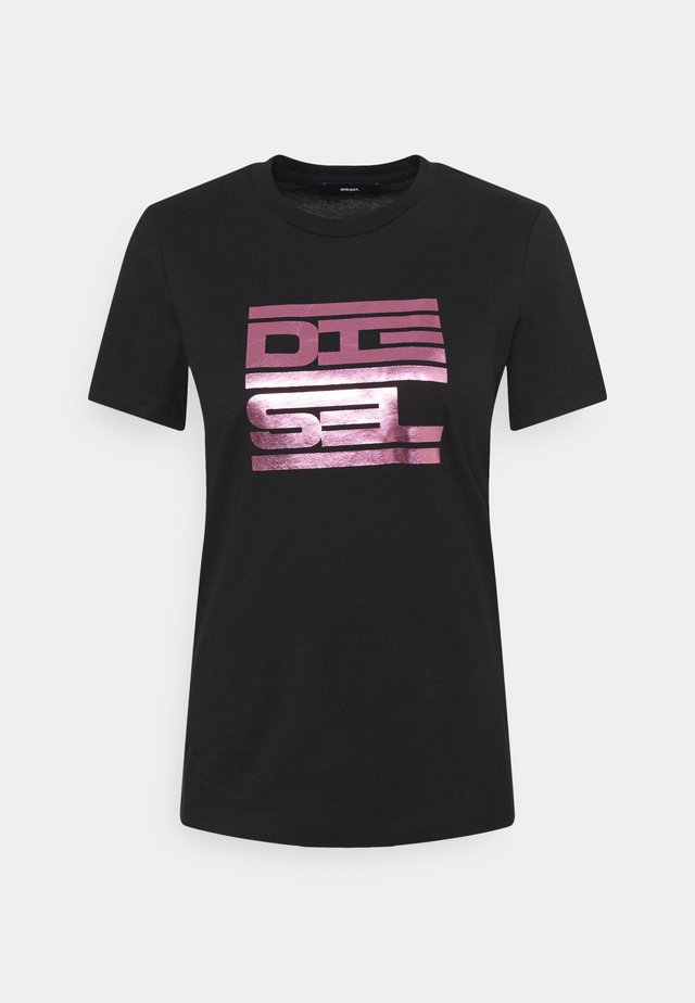 T-SILY-K5 - T-shirt imprimé - black