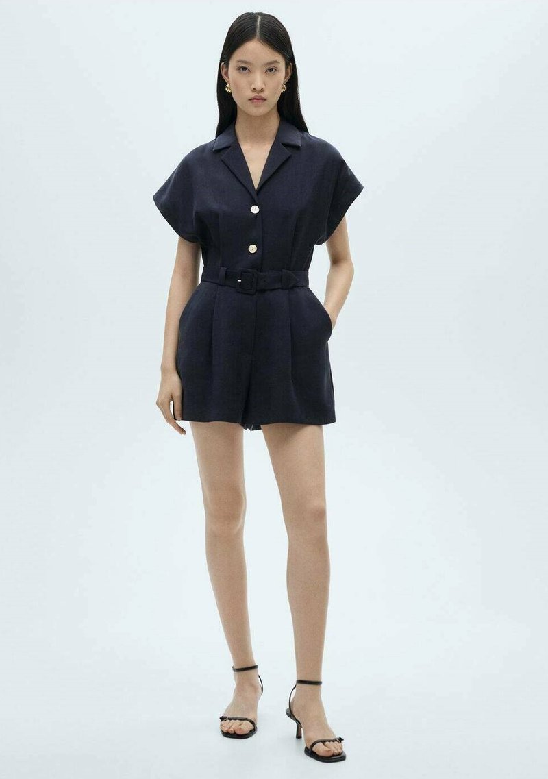 Mango Overall / Jumpsuit - royal blue