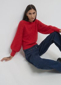 Calliope TRAFORATA - Strickpullover - rosso