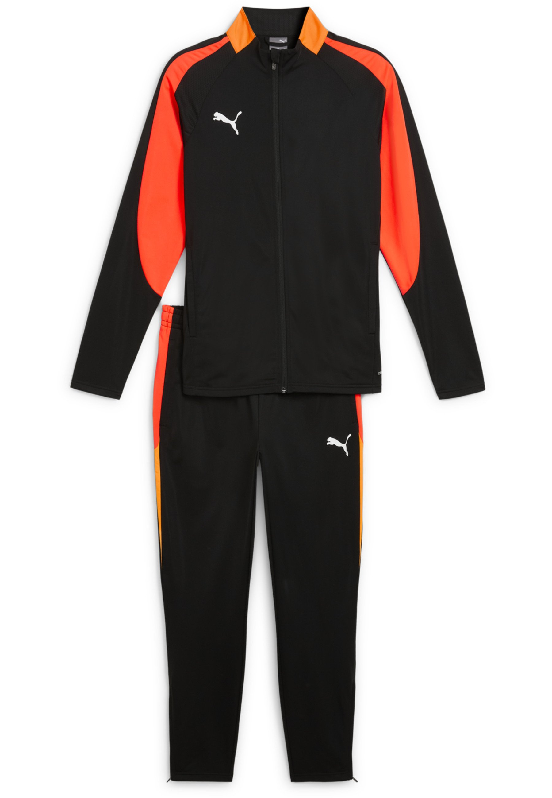 Puma INDIVIDUALLIGA SET - Tracksuit - black heat fire/black - Zalando.ie