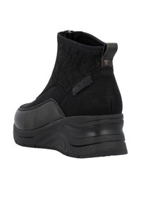 Rieker Botines de cuña - schwarz