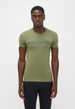 SHORT SLEEVE  - Bluză de corp - oliva