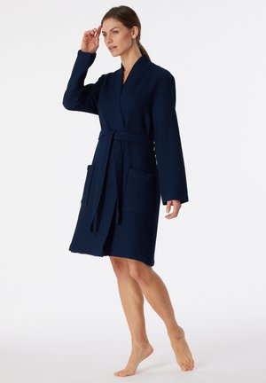 Bademantel - dunkelblau