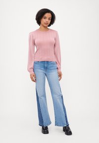 Vero Moda Petite VMTALIA O NECK - Pullover - rose elegance/silver-coloured