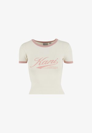 Karl Kani, VARSITY TINY T-SHIRT - T-shirt imprimé - offwhite