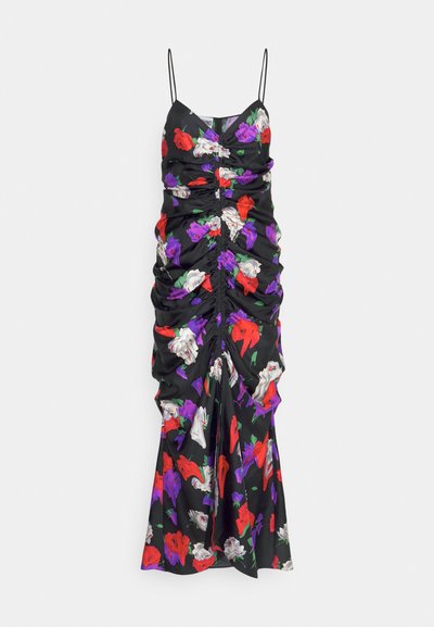 MOSCHINO ALL OVER FLOWERS - Φόρεμα ημέρας - fantasy black