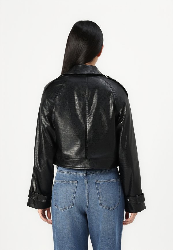 ONLKIRA JACKET - Faux leather jacket4