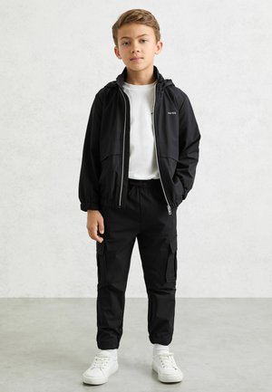 Reiss, ASH ZIP-THROUGH HOODED LOGO JACKET - Kerge jope - navy
