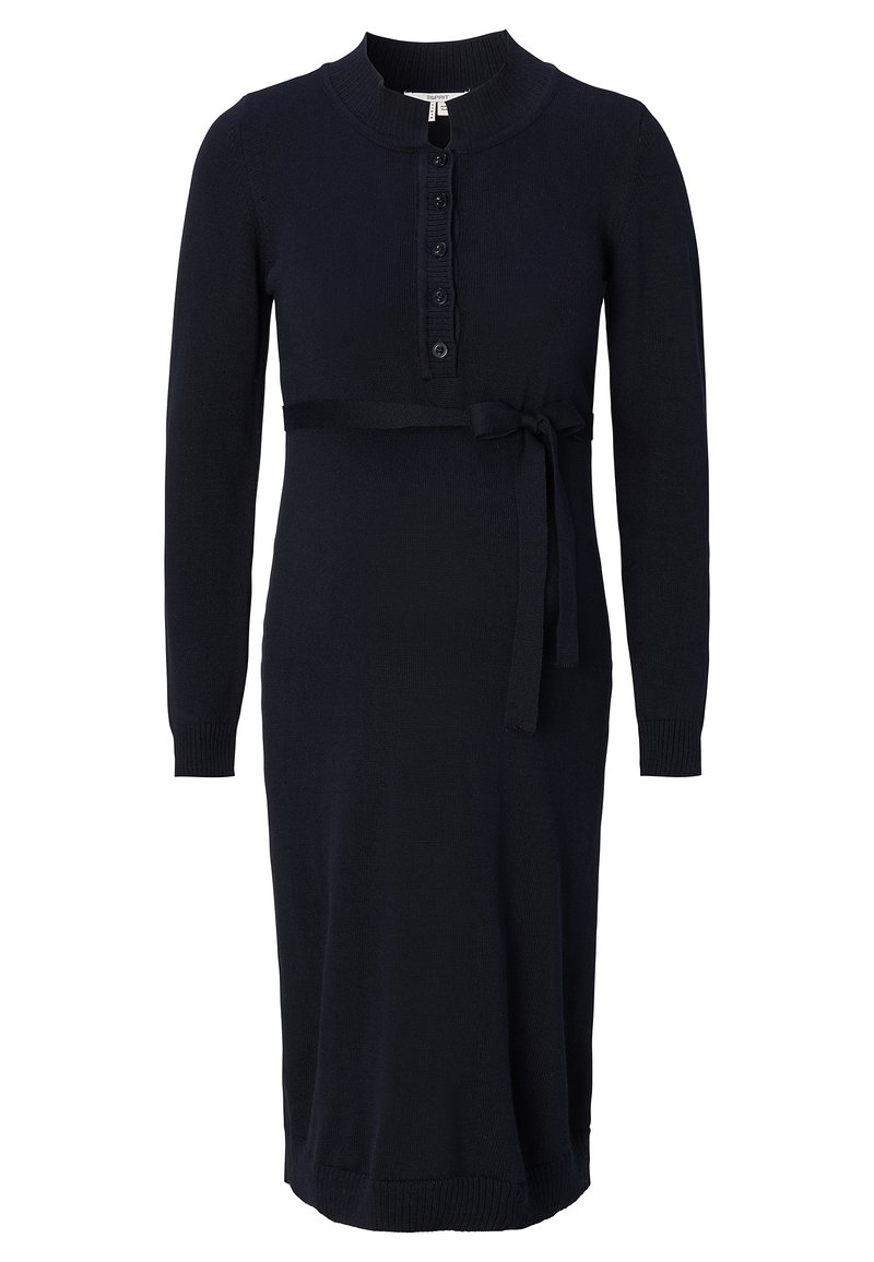 Esprit Maternity Gebreide jurk blauw Esprit Maternity Gebreide jurk blauw