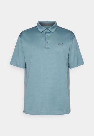 Under Armour TECH - Poloskjorter - jasper blue/pitch gray
