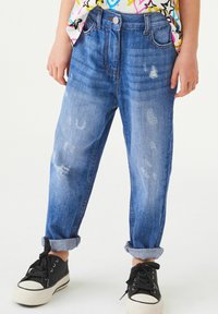 Next - Straight leg jeans - blue Miniatuurafbeelding 1