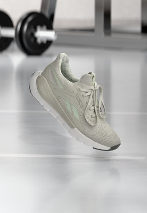 Reebok FLEX TRAINER - Παπούτσι προπόνησης - new grey/grey/dew