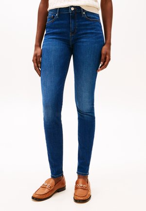 Jeans Skinny Fit - dark-blue denim