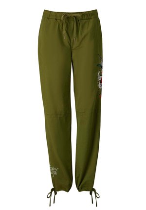 Ed Hardy TRUE TIL DEATH TECH  - Tracksuit bottoms - green