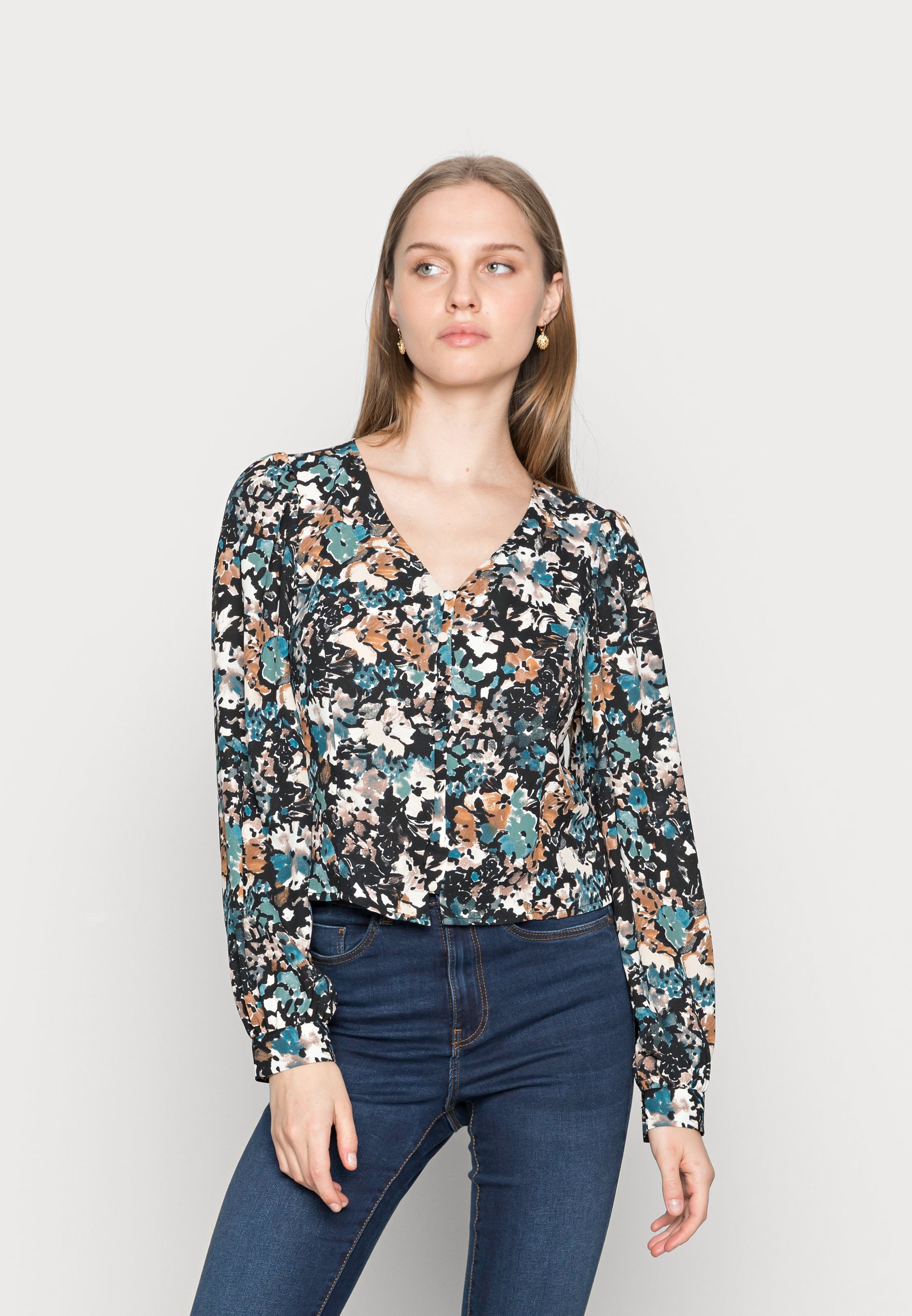 Abbigliamento Donna ONLY ONLASTRID - Camicetta - mallard green/verde scuro Abbigliamento Donna ONLY ONLASTRID - Camicetta - mallard green/verde scuro