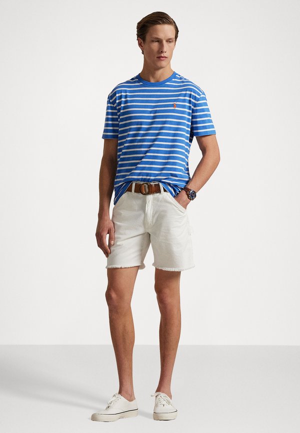 CUSTOM SLIM FIT STRIPED JERSEY T-SHIRT - Print T-shirt3