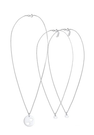 TRIO HERZ  - Ketting - silberfarben