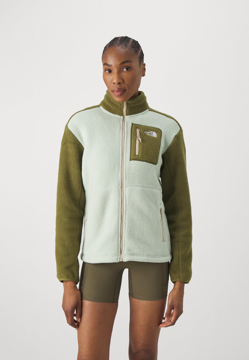 The North Face YUMIORI FULL ZIP - Flīsa jaka - misty sage-forest olive