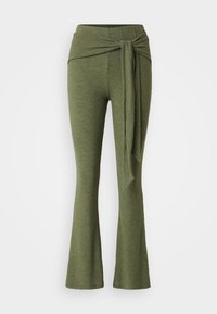 ONLAMERA BOW  - Hlače - four leaf clover melange