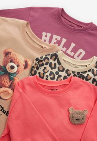 Next 4 PACK - Bluză cu mânecă lungă - pink