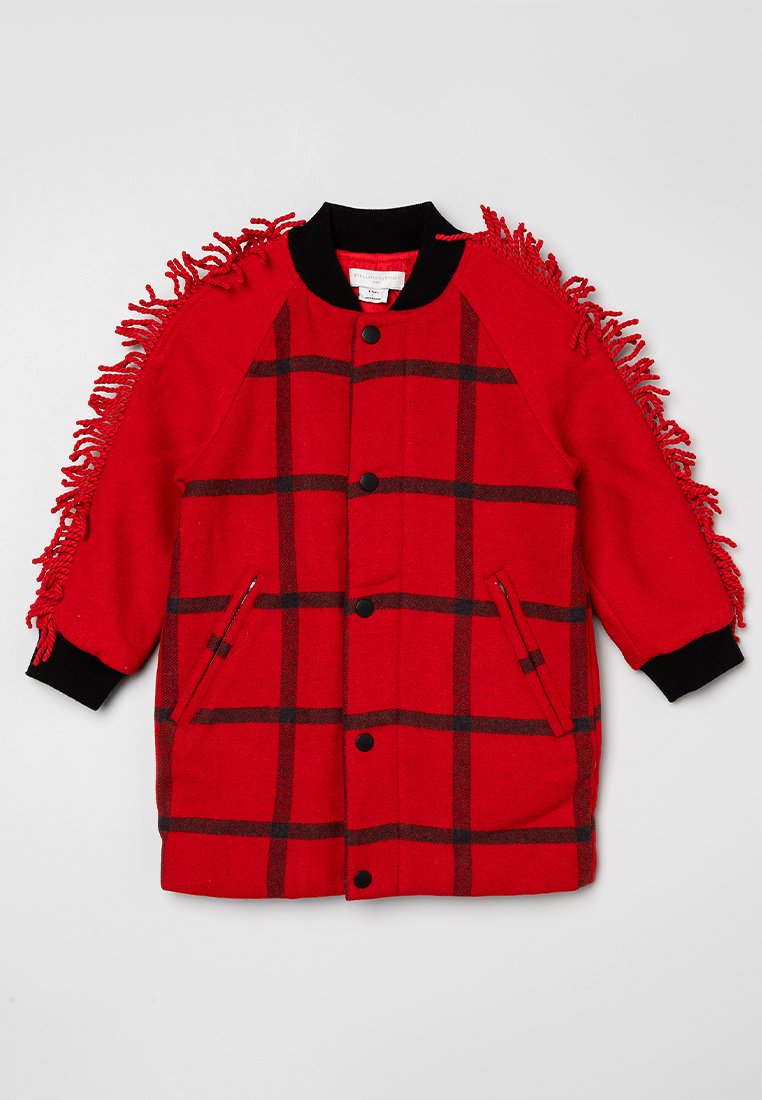 Stella McCartney Kids Halflange jas rood