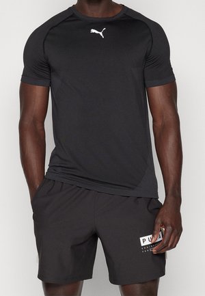 Print T-shirt - black