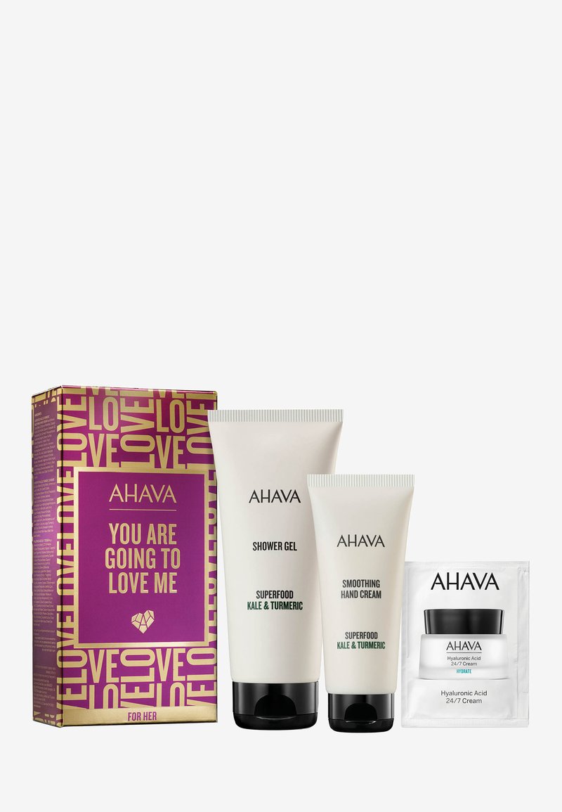 AHAVA - YOU ARE GOING TO LOVE ME - Kit skincare, Ingrandire