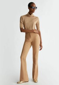 LIU JO TURTLENECK - T-shirt basic - beige