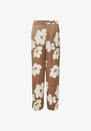 s.Oliver BLACK LABEL, HOSE - Broek - braun mehrfarbig