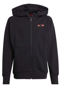 adidas Performance STAR WARS ADIDAS Z.N.E. FULL-ZIP - Majica s kapuljačom i patentnim zatvaračem - black/bright red