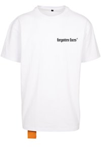 DYED OVERSIZED - Printtipaita - white
