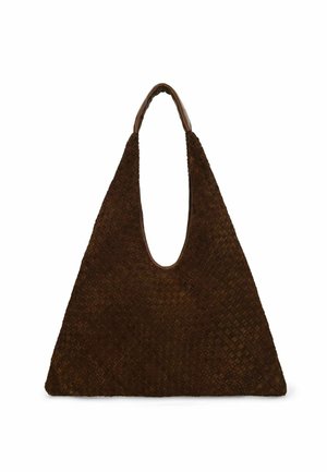 SCHULTER MIT STRUKTUR - Cabas - braun