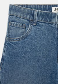 Lindex VEGA TROUSERS - Jean flare - denim blue