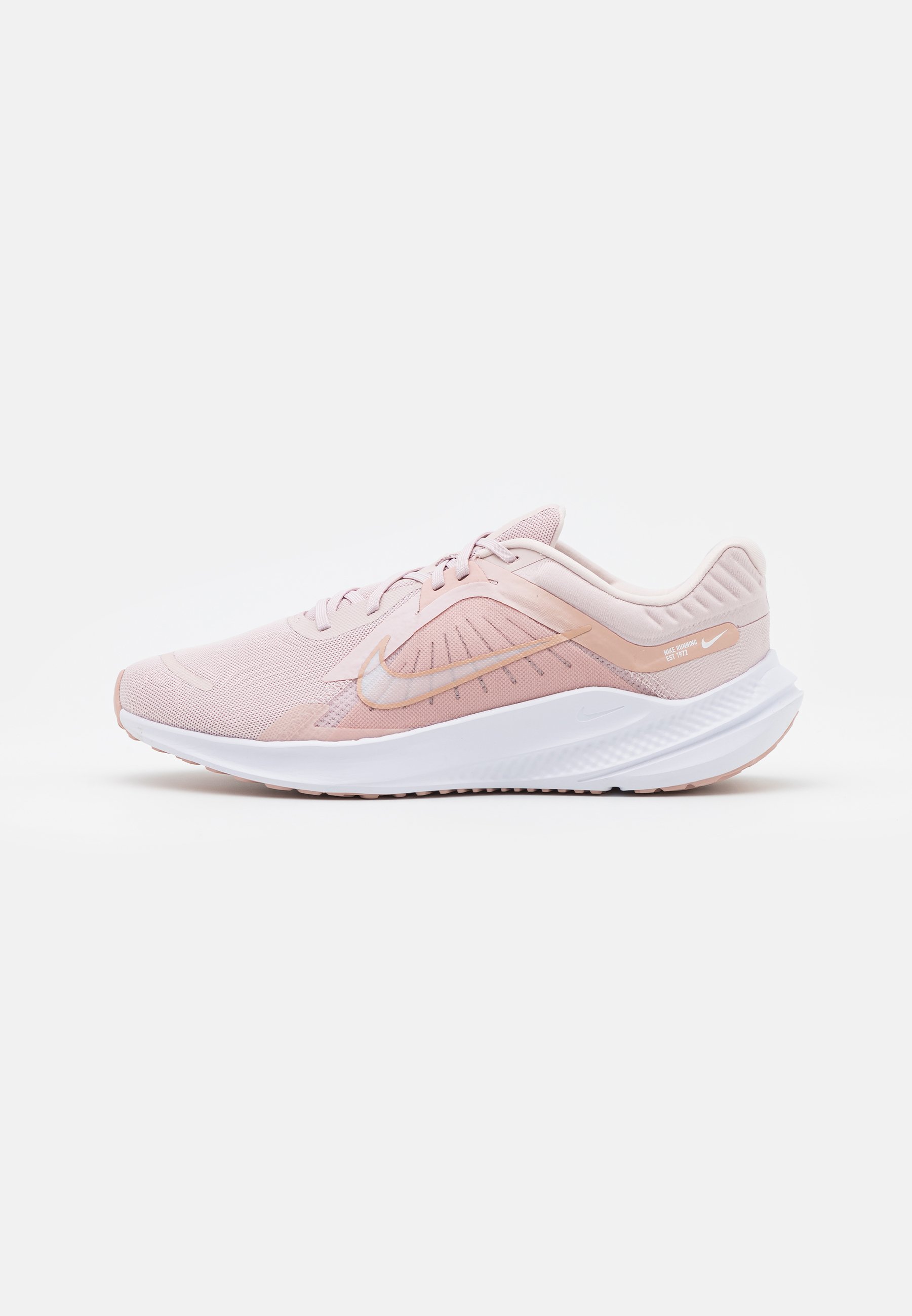 Nike Performance QUEST - Zapatillas running neutras - barely whisper/pink oxford/white/rosa - Zalando.es