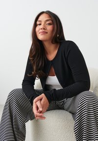 Gina Tricot Kardigán - black