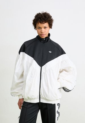 adidas Originals R3CODED TRACKTOP - Let jakke / Sommerjakker - black/cloud white