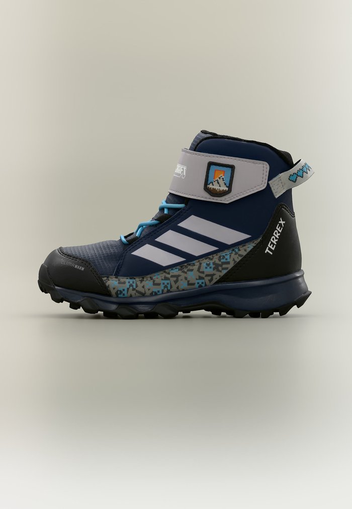 adidas TERREX SNOW MINECRAFT - Hiking shoes - shadow navy/glory grey/dark blue