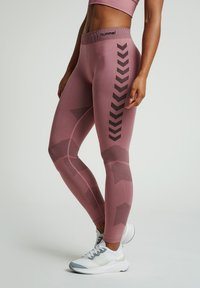 Hummel - FIRST SEAMLESS  - Legging - dusty rose Miniatuurafbeelding 1