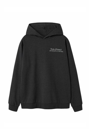 LOGO-PRINT - Hættetrøje - black