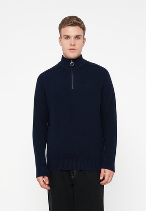 GRANGETOWN HALF ZIP JUMPER - Pulover - navy