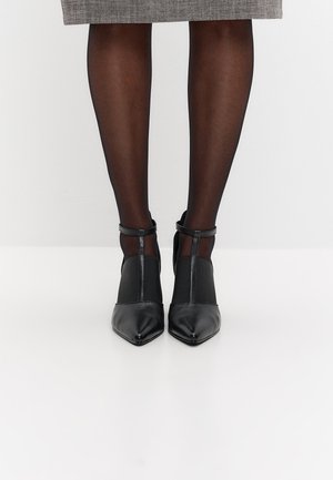 Cesare Gaspari Klasične cipele s visokom petom - black