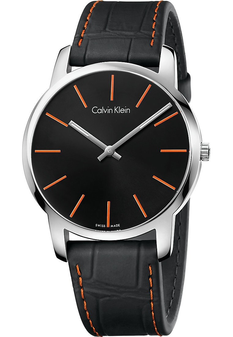 Zalando Calvin Klein Uhr Unisex Calvin Klein CITY Uhr Black/grau